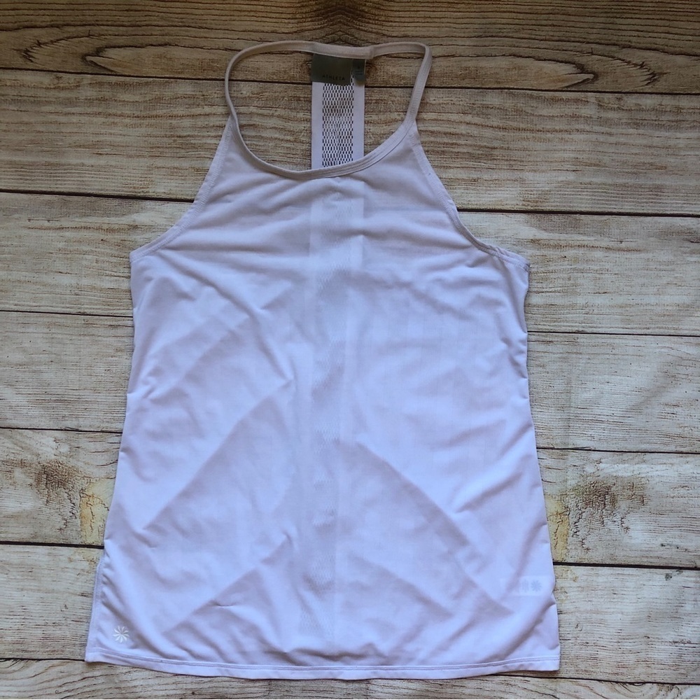 Athleta white tank